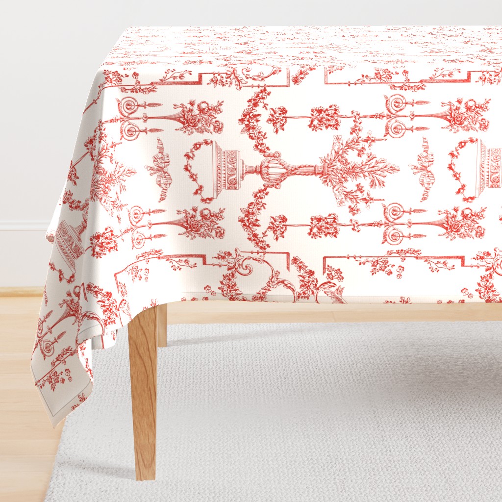 Pompadour Toile strawberry 1