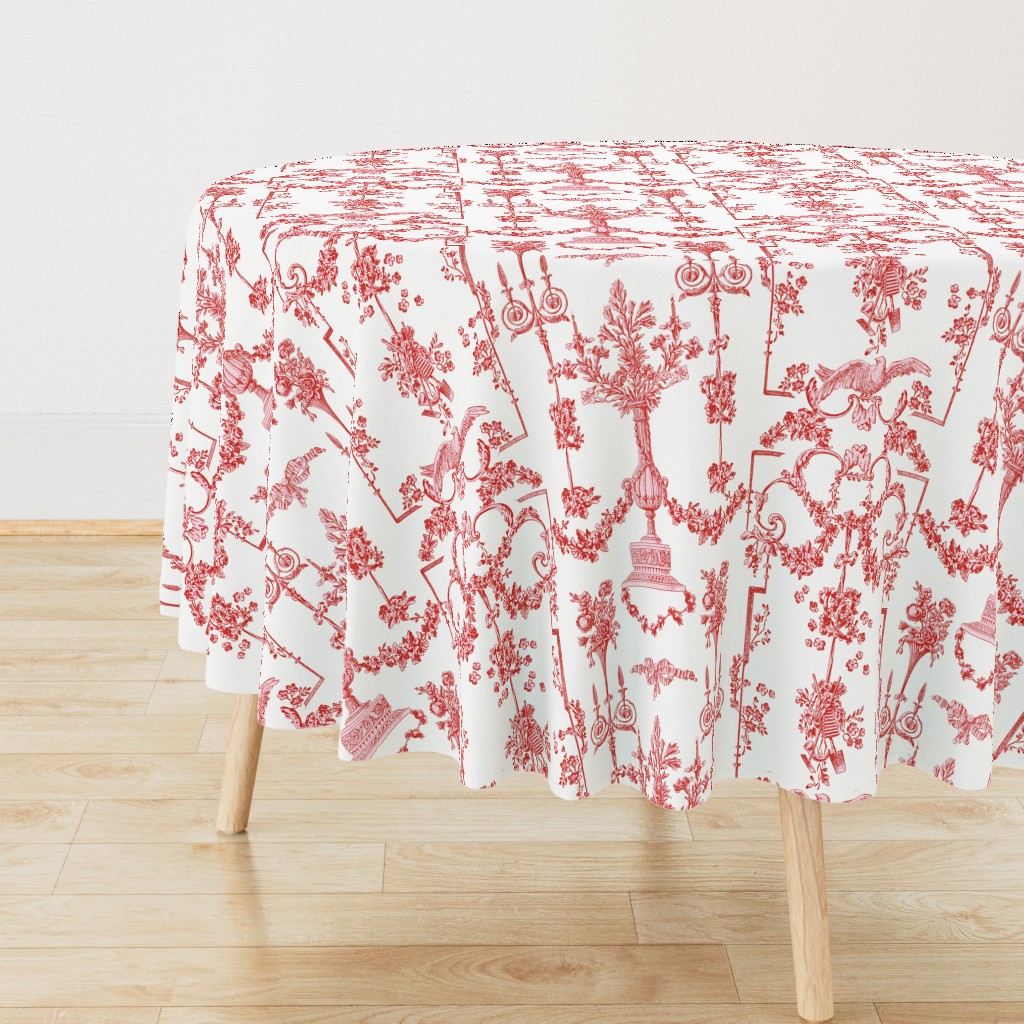 Pompadour Toile strawberry 3