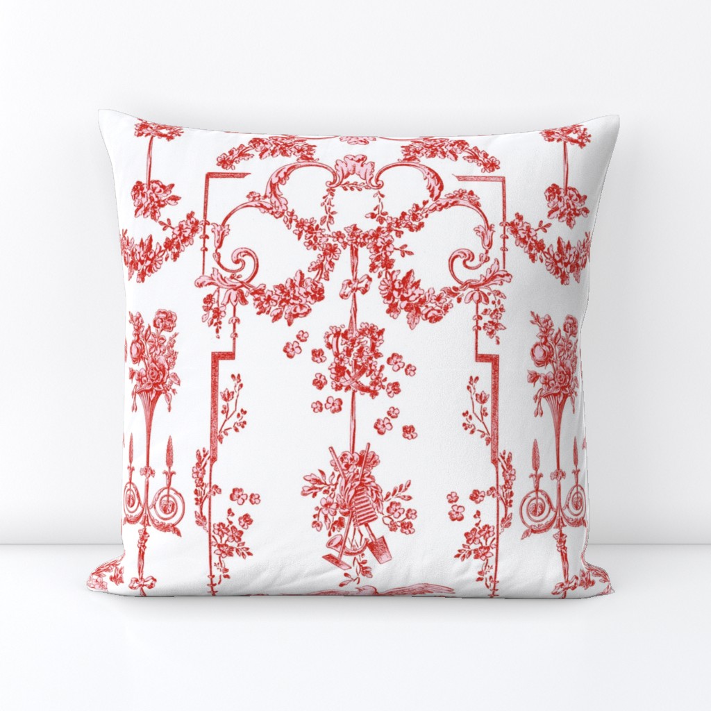 Pompadour Toile strawberry 3