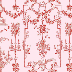 Pompadour Toile strawberry 4