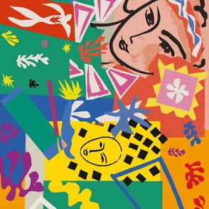 Matisse Cut-outs Collage 