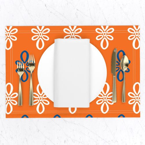 Florida Gators Orange BG Oval Motif 1-01