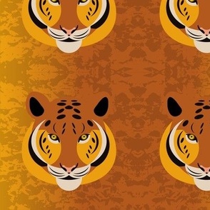 Tiger Grunge Pattern