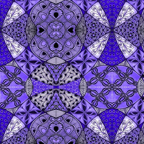 Patchwork lilac