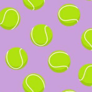 tennis balls on purple (slightly smaller) C18BS