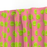 tennis balls on pink (slightly smaller) C18BS