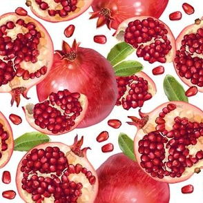 Pomegranate fruits