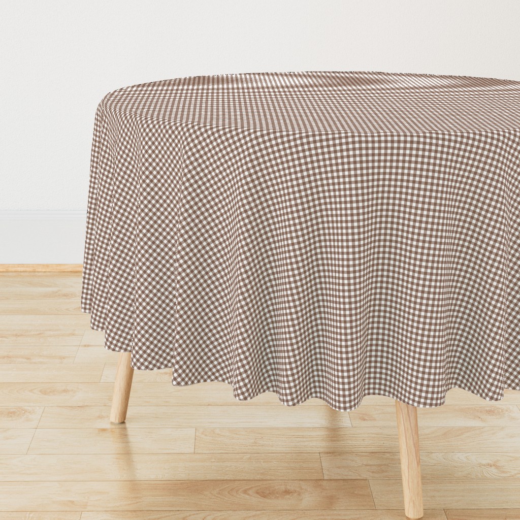 Woodland Gingham-Brown