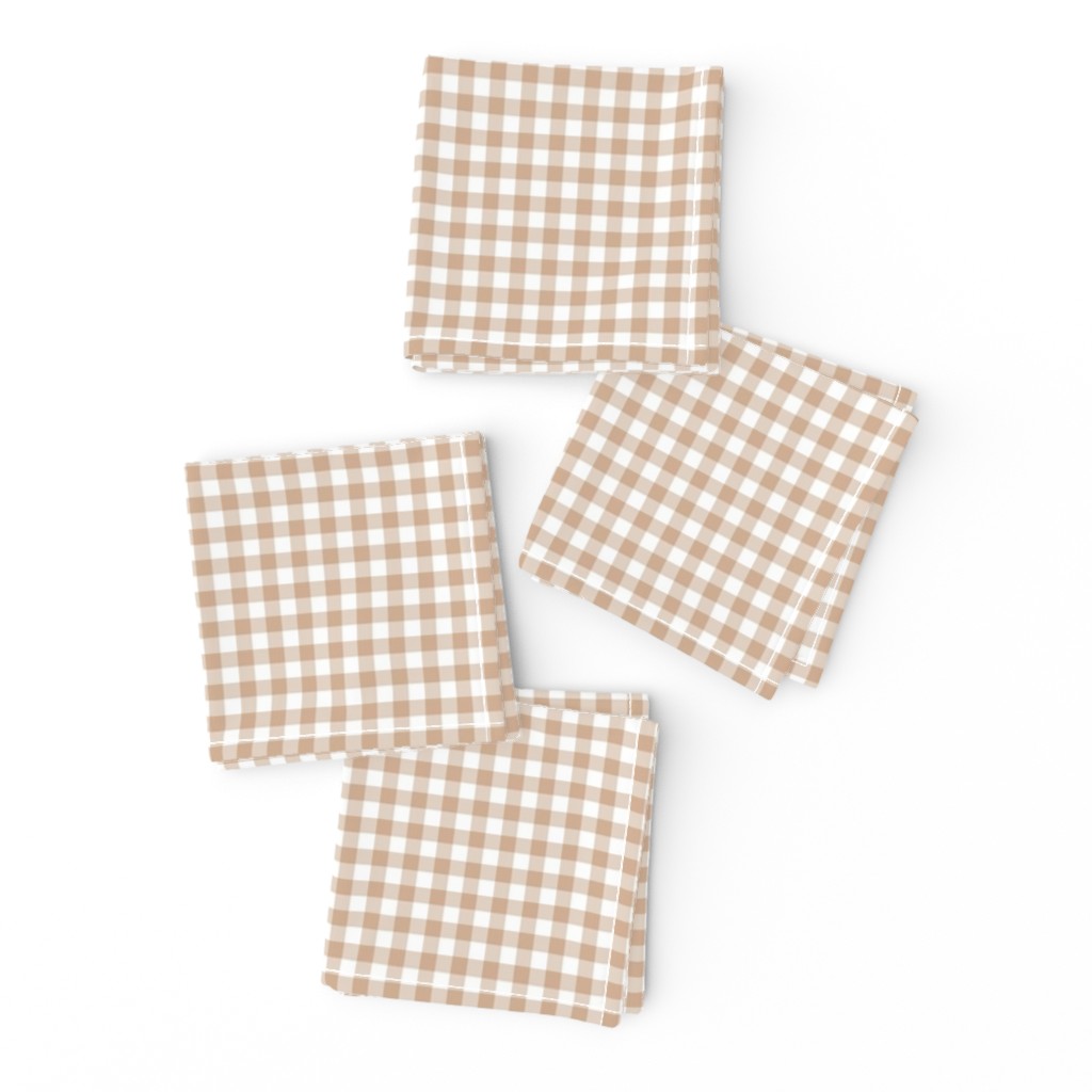 Woodland Gingham-Tan