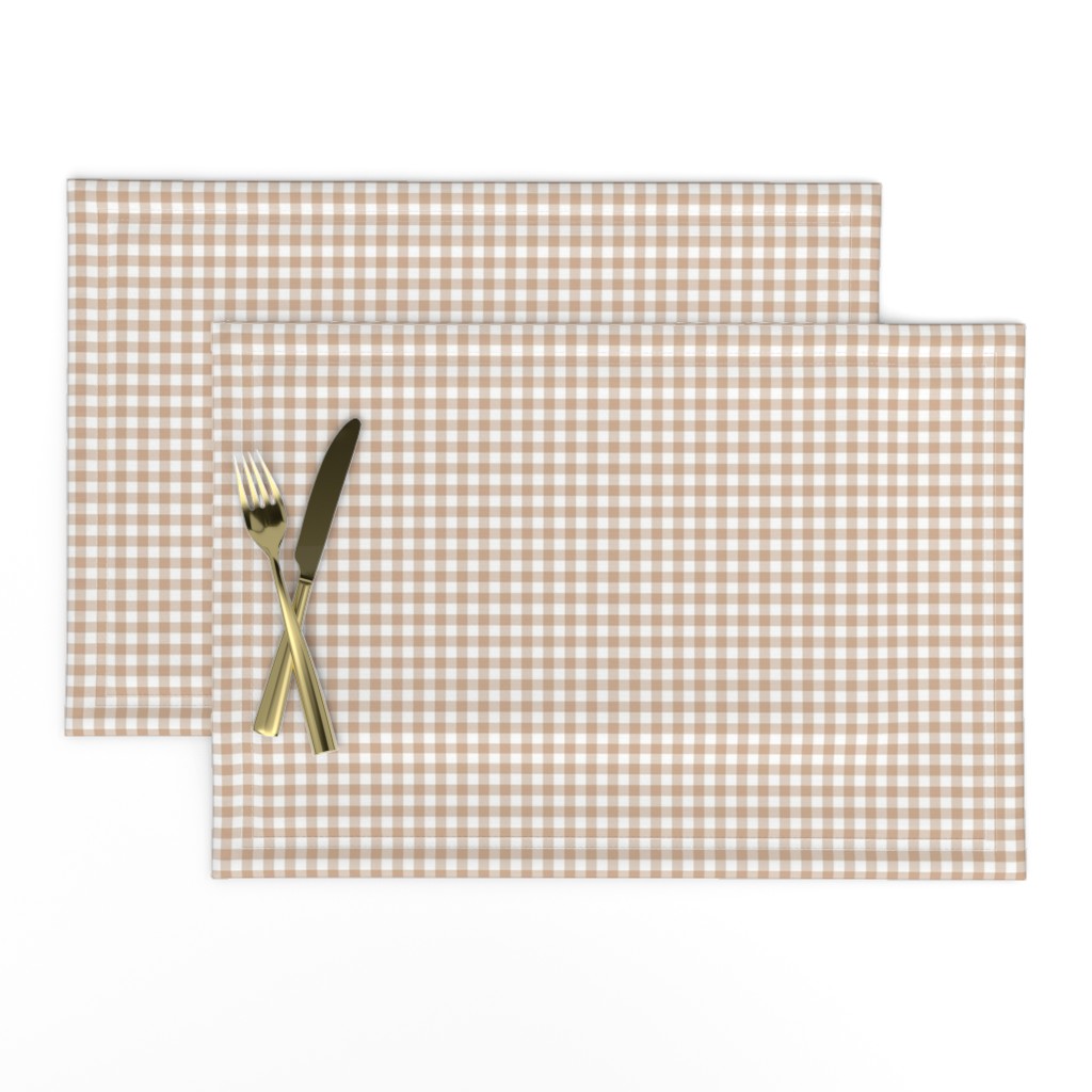 Woodland Gingham-Tan