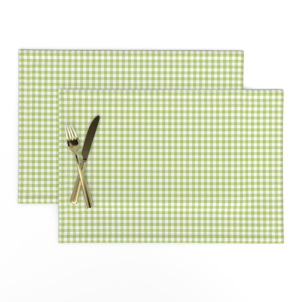 Woodland Gingham-Light Green