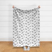 Yeti Toile in Black & White