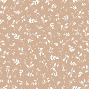 Woodland Leaves-Tan