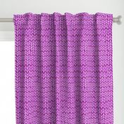 violet horizontal stripped knit pattern