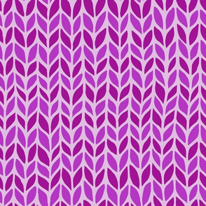 violet horizontal stripped knit pattern