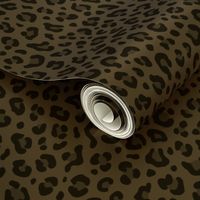 ★ LEOPARD PRINT in BLACK AND GRAY ★ Small Scale / Collection : Leopard Spots – Punk Rock Animal Print