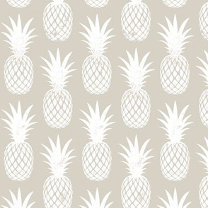 pineapples on beige