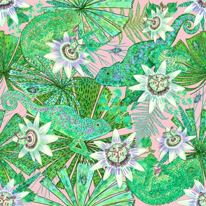 Emerald Canopy for Emerald Chameleon (pink)