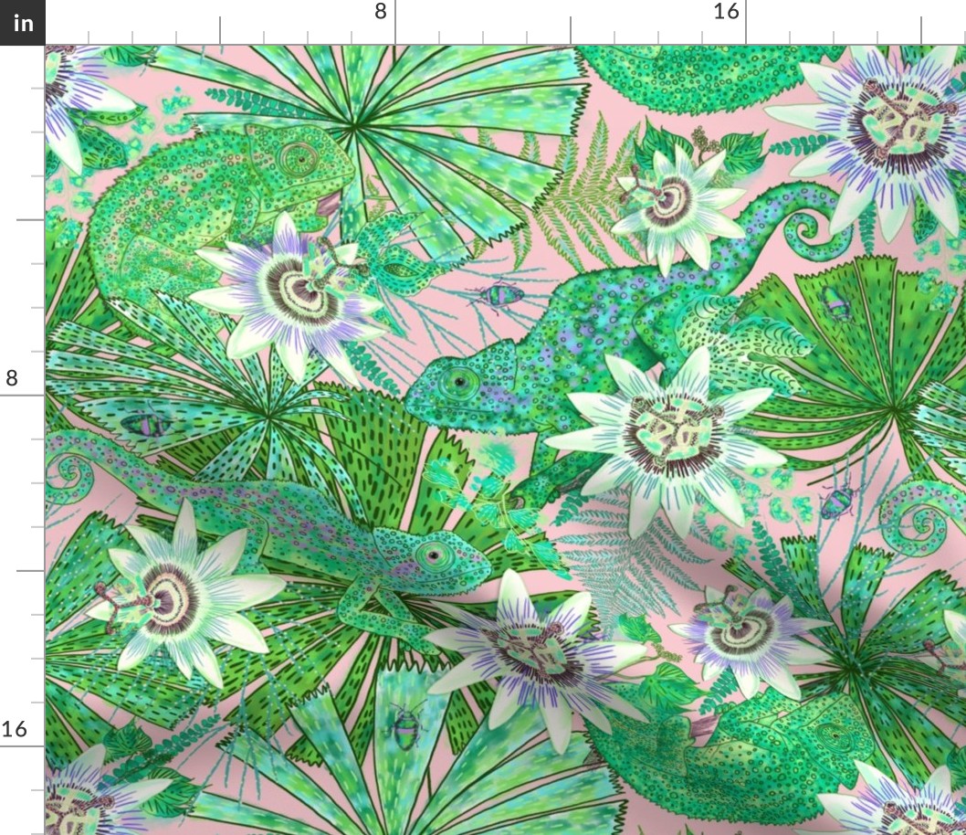 Emerald Canopy for Emerald Chameleon (pink)