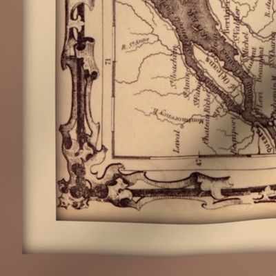 Maine antique map_yard