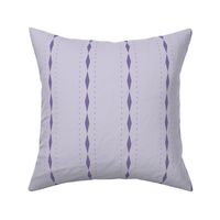 Queen of Diamonds Stripe: Violet Purple Stripes