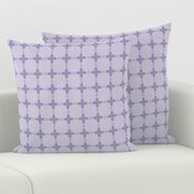 Bobby Jo: Violet Floral Bandana Pattern, PurpleGeometric Floral