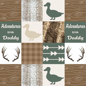 Adventures with daddy - hides, ducks and bucks