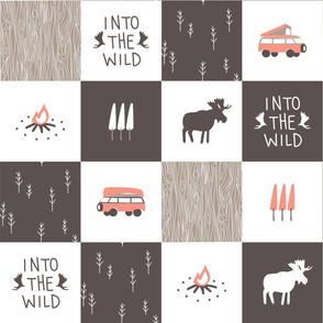 Into the Wild - Cheater Quilt
