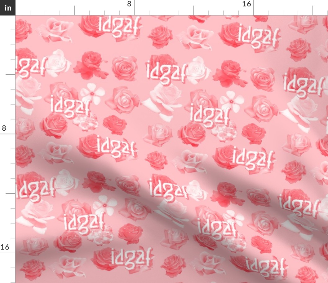IDGAF pink
