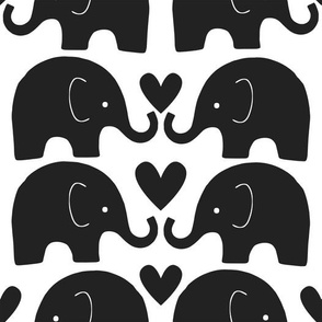 Elephants In Love