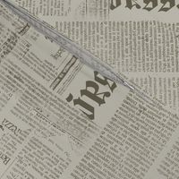 Grunge Newspaper Texture