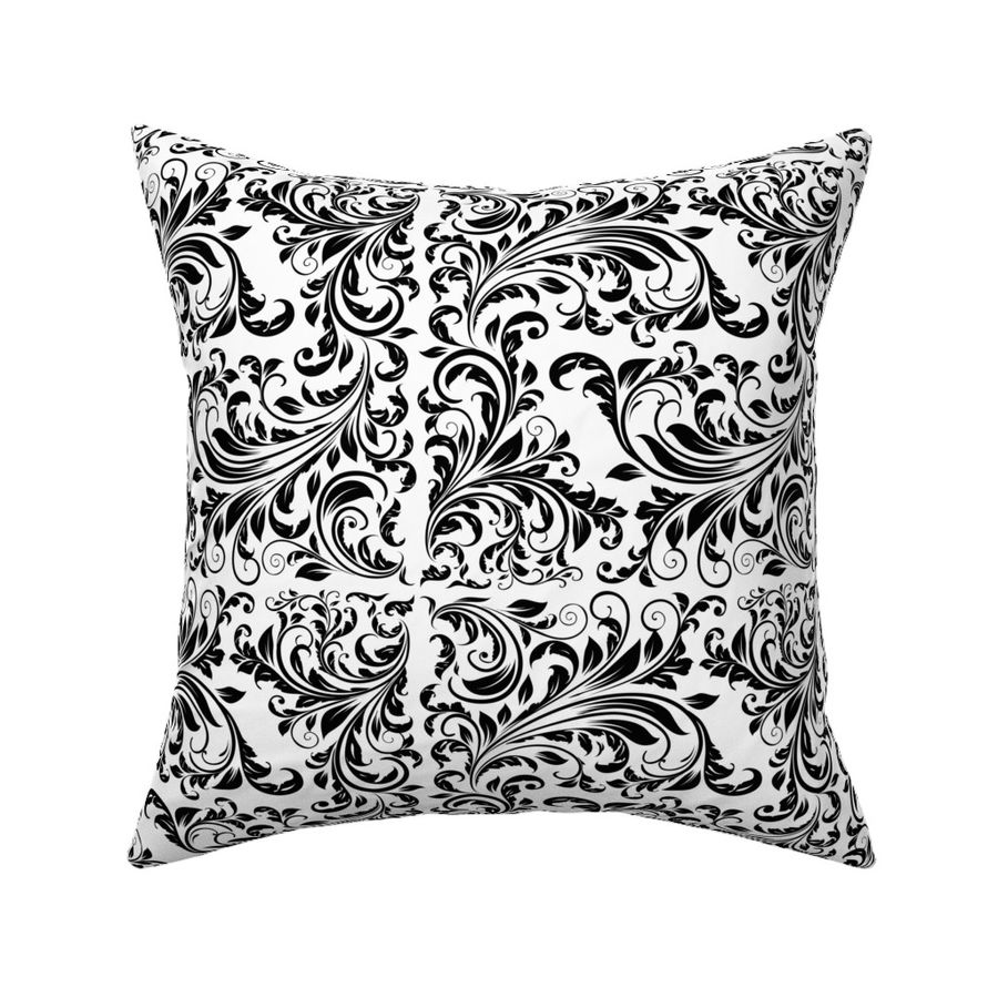 Damask Swirl Pattern 