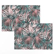 Vintage tropical pattern