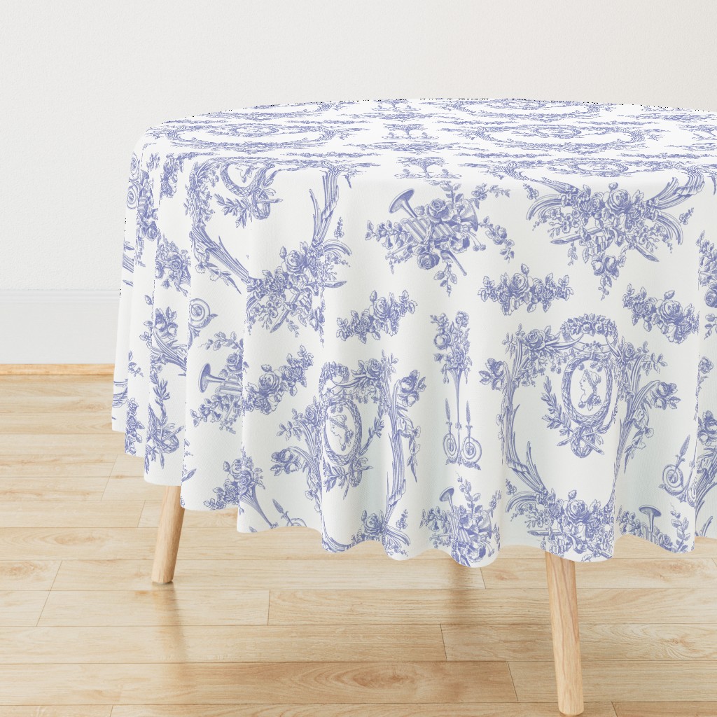 Marie Toile blue violet 1