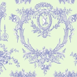 Marie Toile blue violet 4