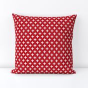 Crosses | Criss Cross | Plus Sign | X | Red and White | Swiss Cross | Minimalist | Scandi | Hygge