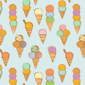 Ice Creams {Blue}