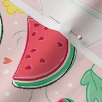 Watermelon Pattern - Larger Print