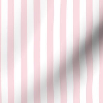 18" Pink and white nordic small summer stripes fabric,pink and white fabric