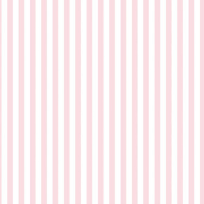 18" Pink and white nordic small summer stripes fabric,pink and white fabric