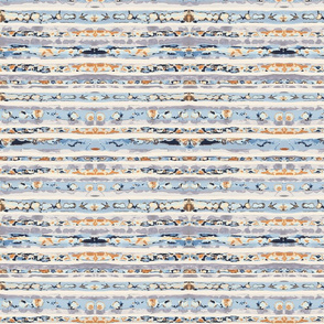 Boho Stripes pattern in earth tones