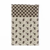 Wilderness Dish Towels in Brown