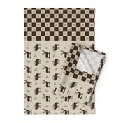 Wilderness Dish Towels in Brown