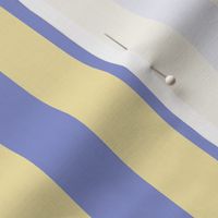 JP20 - Wide Lemon and Violet Basic Stripe