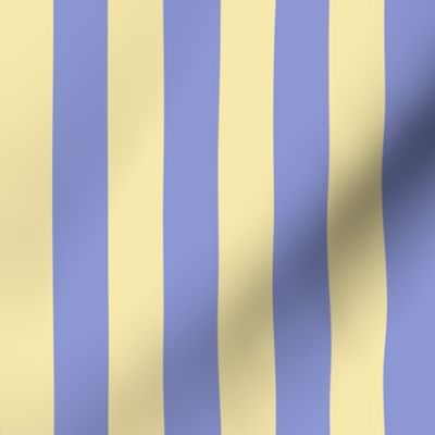 JP20 - Wide Lemon and Violet Basic Stripe