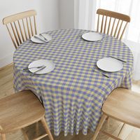 JP20 - Lemon and Violet Buffalo Plaid - medium