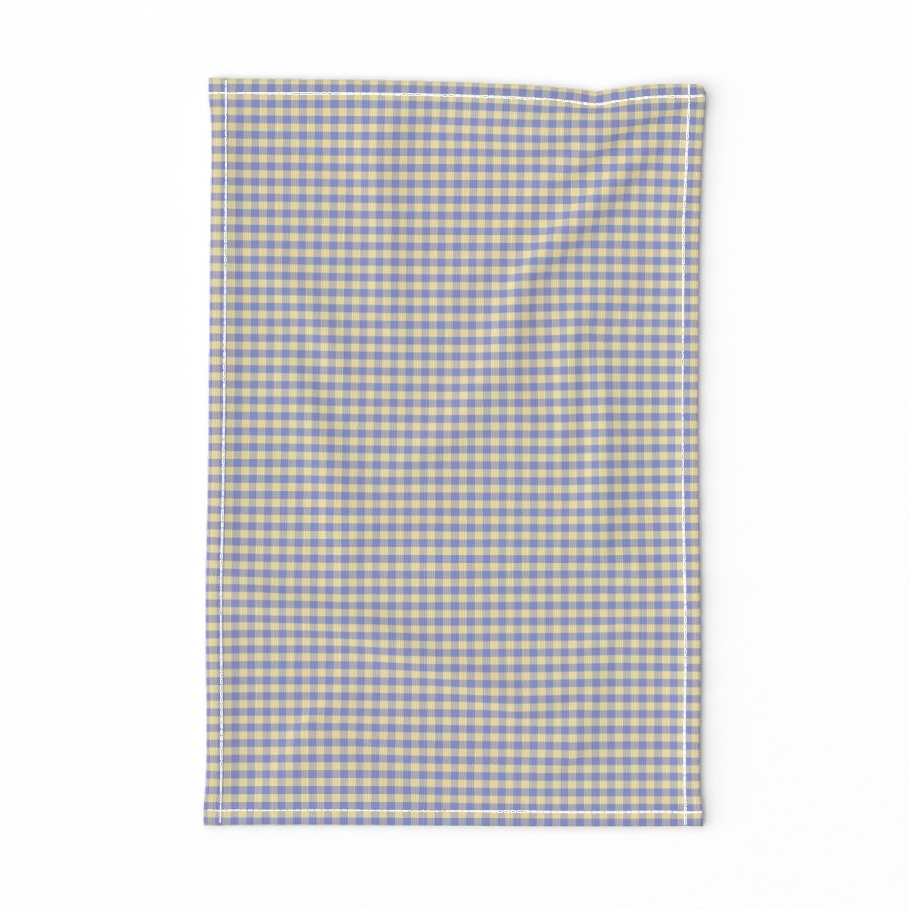 JP20 - Tiny Lemon and Violet Buffalo Plaid