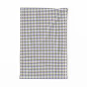 JP20 - Tiny Lemon and Violet Buffalo Plaid