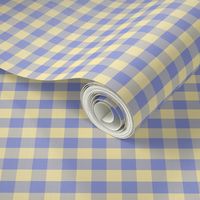 JP20 - Tiny Lemon and Violet Buffalo Plaid