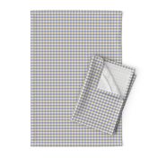 JP20 - Tiny Lemon and Violet Buffalo Plaid